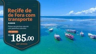 Recife de Fora com Transporte